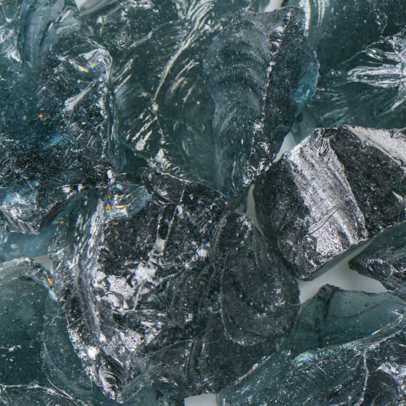 Gray Fire Glass American Specialty Glass