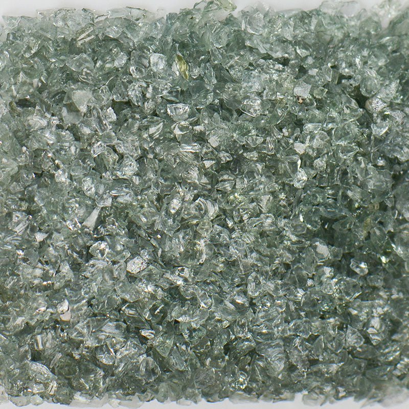Gray Terrazzo Glass TGRAYZZ0-50 American Specialty Glass 50 Lb. #0 (1/16" - 1/8")