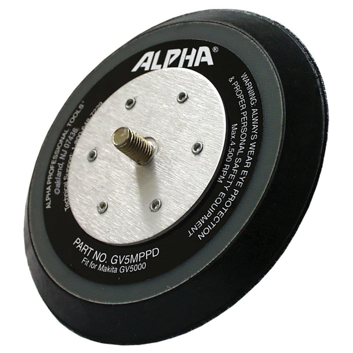 GV Backer Pads for Makita GV5000 GV4MPPD Alpha Tools 4"