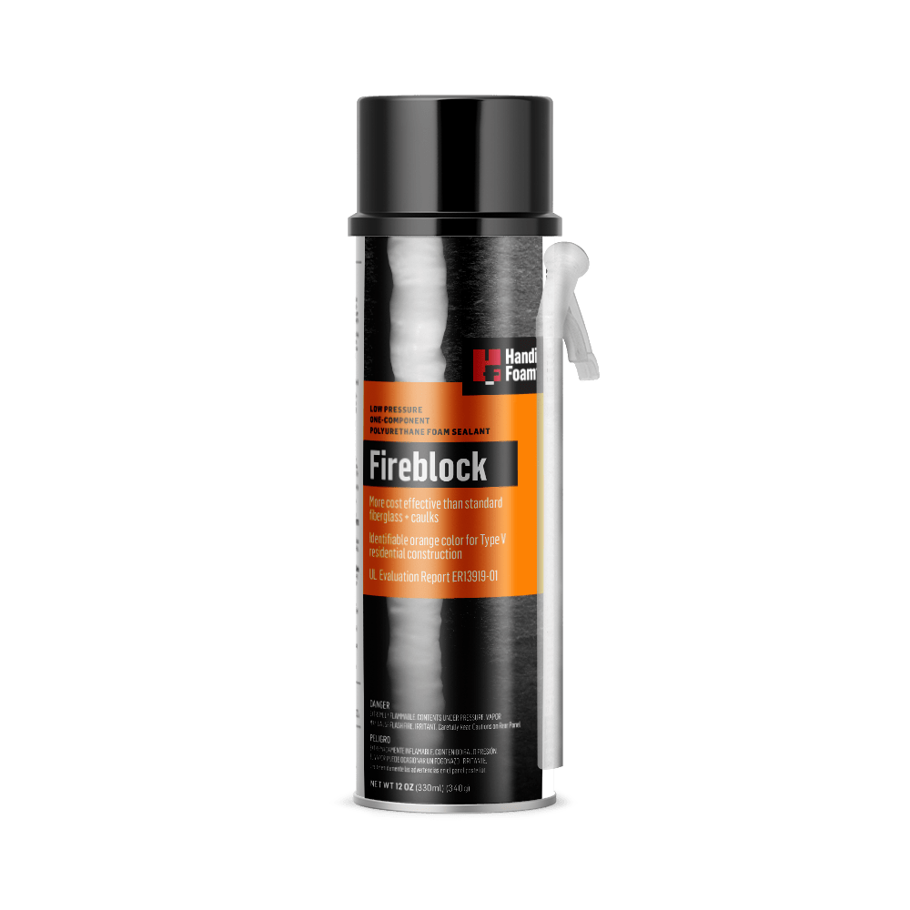 HANDIFOAM FIREBLOCK FOAM SEALANT - Case of 12 P30033 Handifoam Straw Foam Sealant 12 oz (340g)