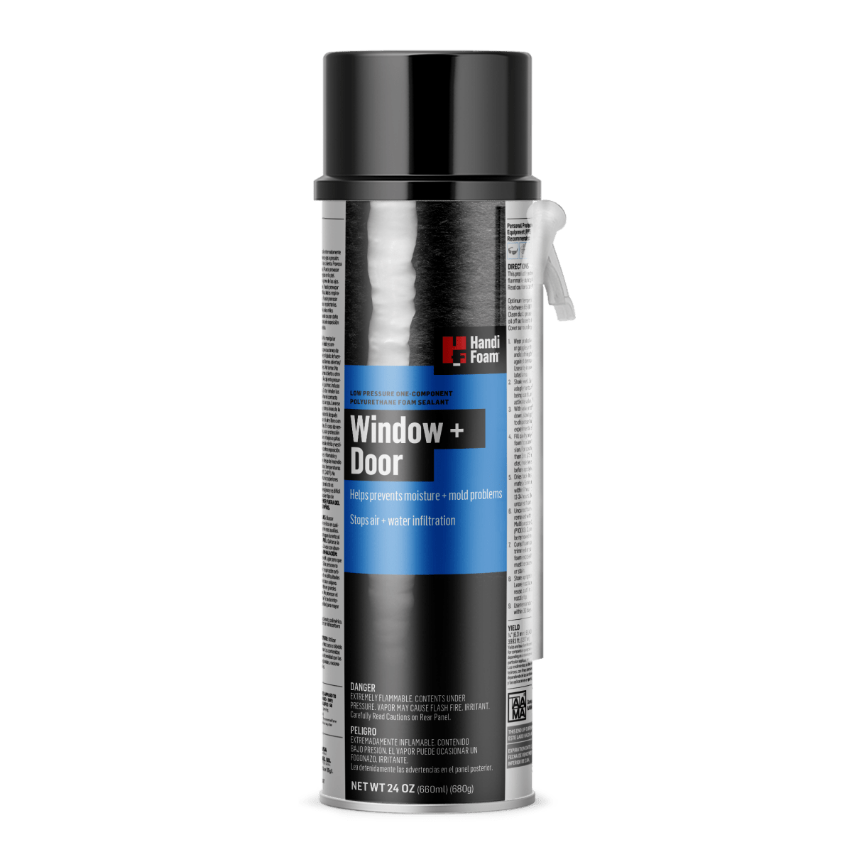 Handifoam Window and Door P30270 Handifoam Handi-Foam Window & Door Straw Foam Sealant 12 oz (340g