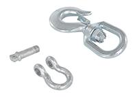 Hooks with Shackle HOOK-S-4 Vestil Swivel Hook w/ Shackle - 4000