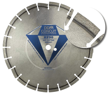 HP90 High Performance - Asphalt DDM Concut