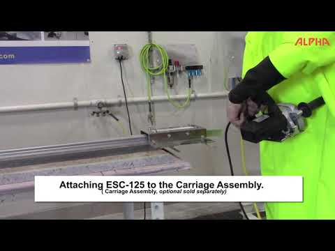 ESC-125 Wet/Dry Stone Cutter Video 1