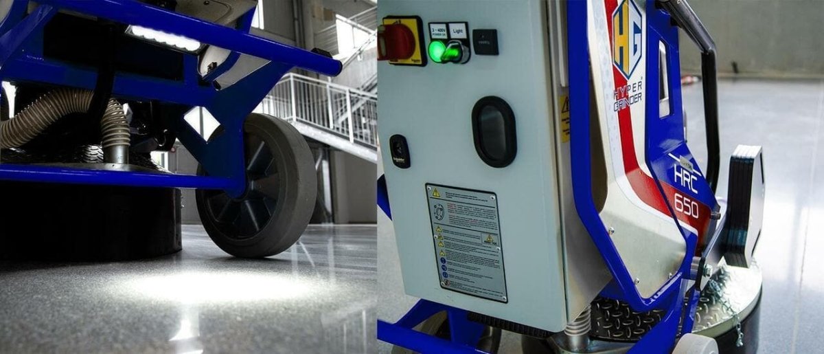 HRC 650 VS Concrete Grinder Hypergrinder