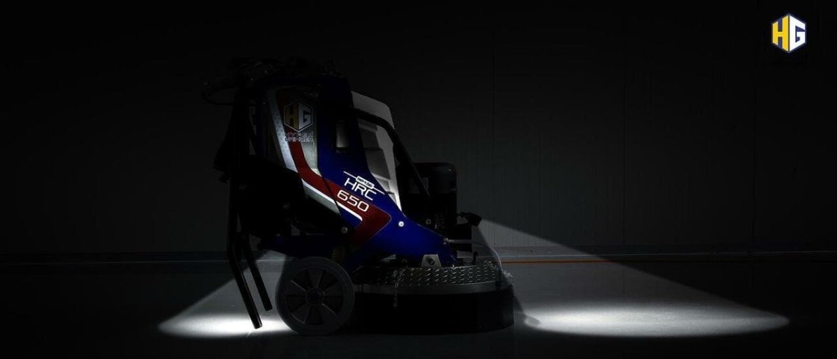 HRC 650 Self Track Floor Grinder Hypergrinder
