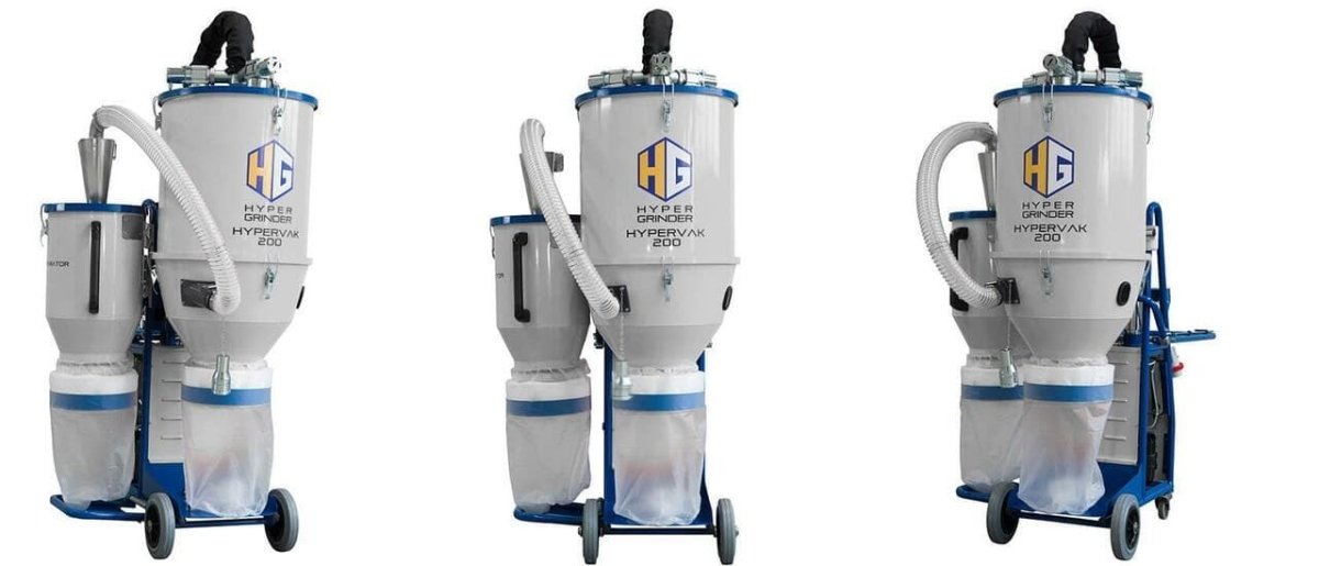 Hypervak 200 Industrial Concrete Vacuum Hypergrinder