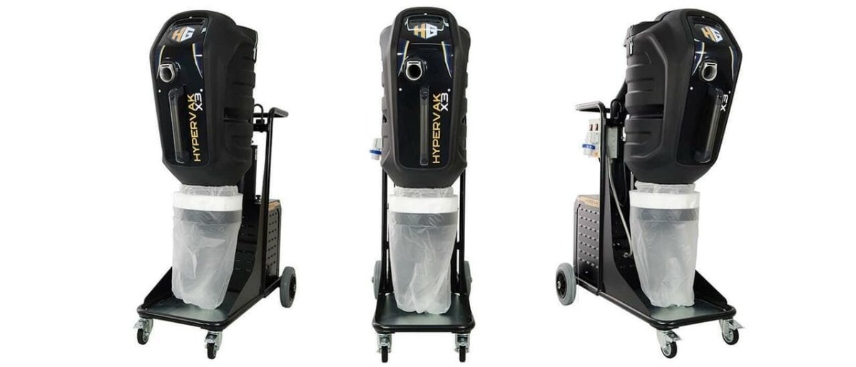 Hypervak X3 Concrete Dust Collector Hypergrinder