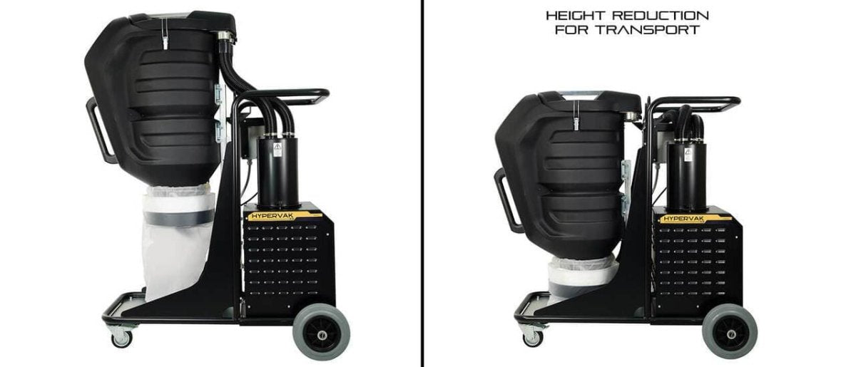 Hypervak X3 Concrete Dust Collector Hypergrinder
