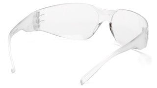 Intruder Clear Lens with Clear Temples Safety Glasses - Box of 12 Pyramex