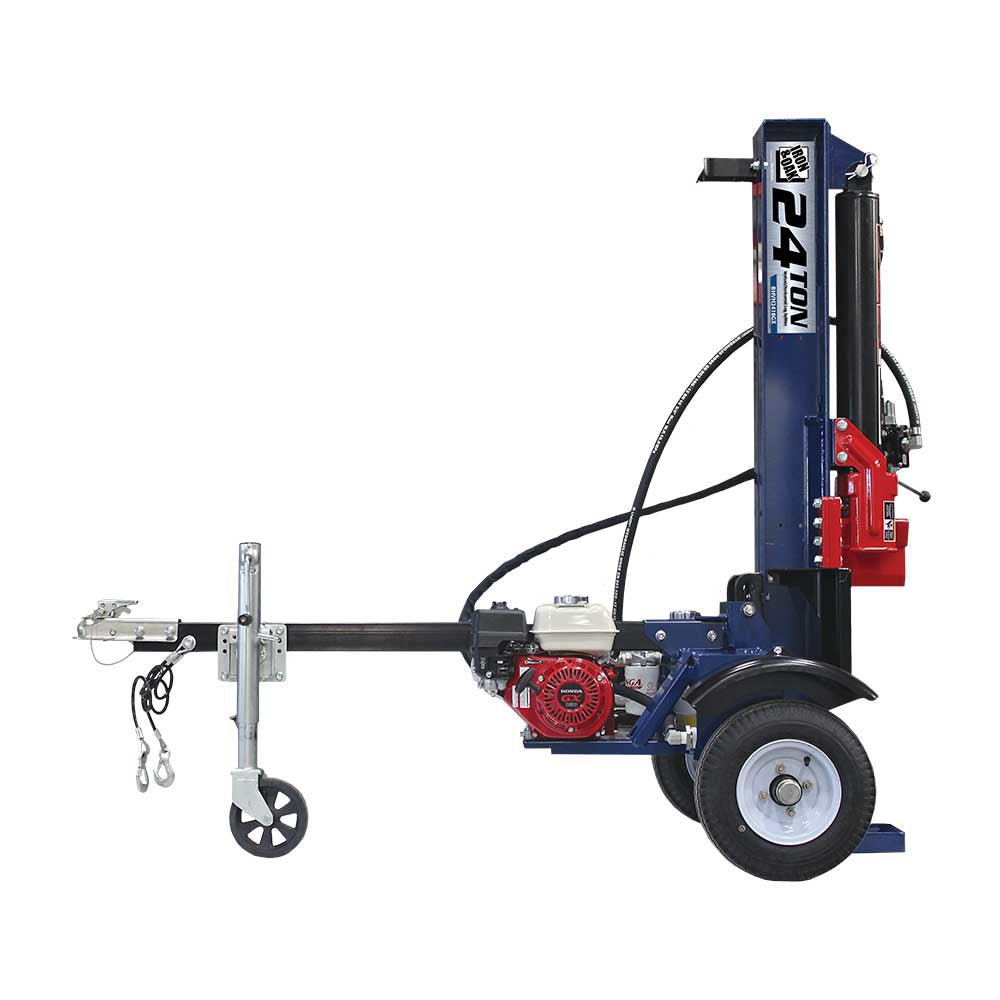 Iron and Oak Log Splitter | 24-Ton | Honda GX160 Iron and Oak