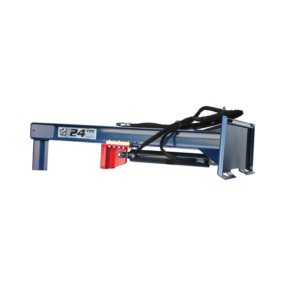 Iron and Oak Log Splitter | 24-Ton | Skid Steer Mount Iron and Oak
