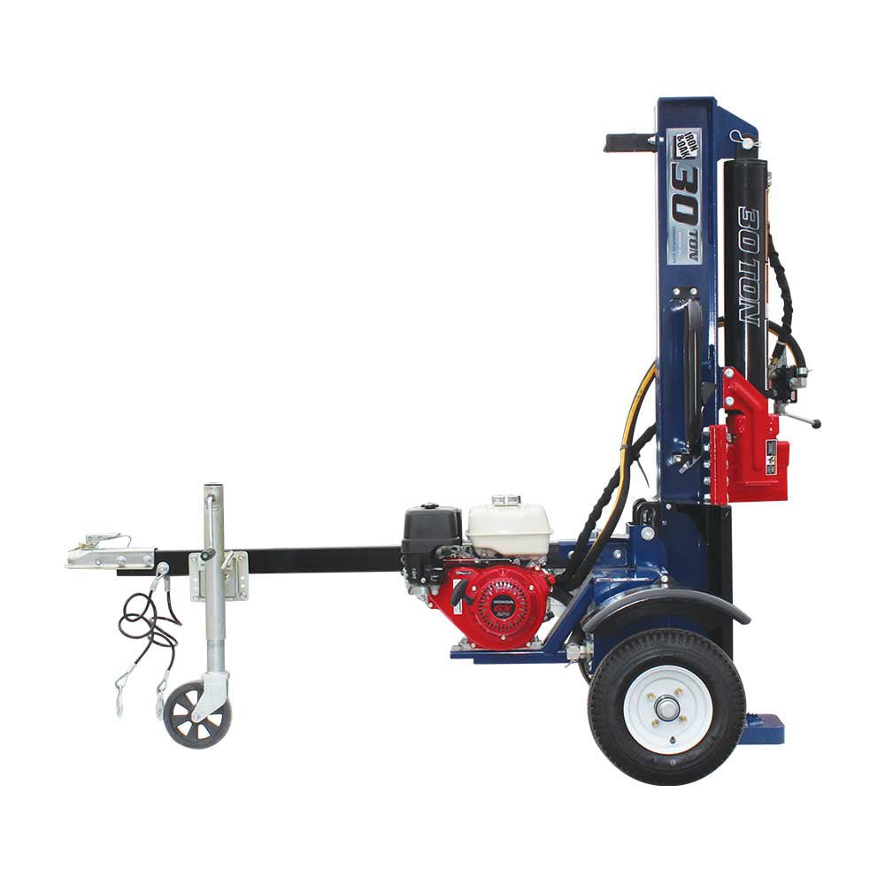 Iron and Oak Log Splitter | 30-Ton | Torsion Axel | Honda GX270 Iron and Oak