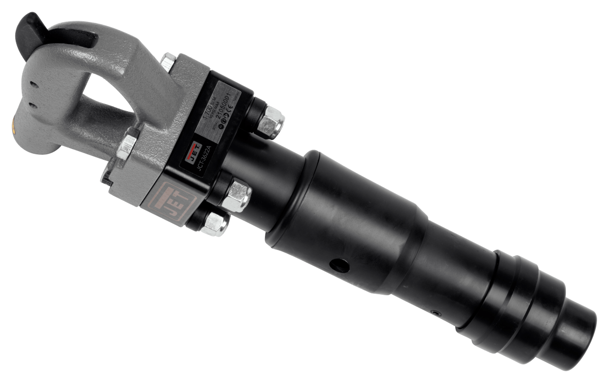 JCT-3622, 4" Stroke, Round Shank, 4-Bolt Chipping Hammer Jet