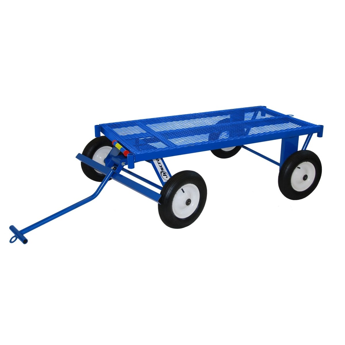 Jescraft Four Wheel Utility Trailer FWT-3048M-16 Jescraft Mesh Deck 30" x 48" 16" Pneumatic Tire