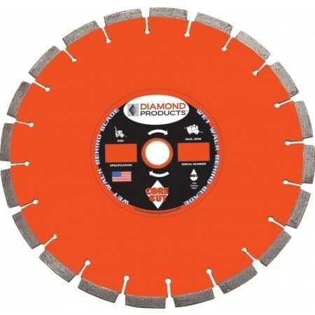 Joint Widening and Cleaning Diamond Blades - H.D. 88705 Diamond Products 12" x .187