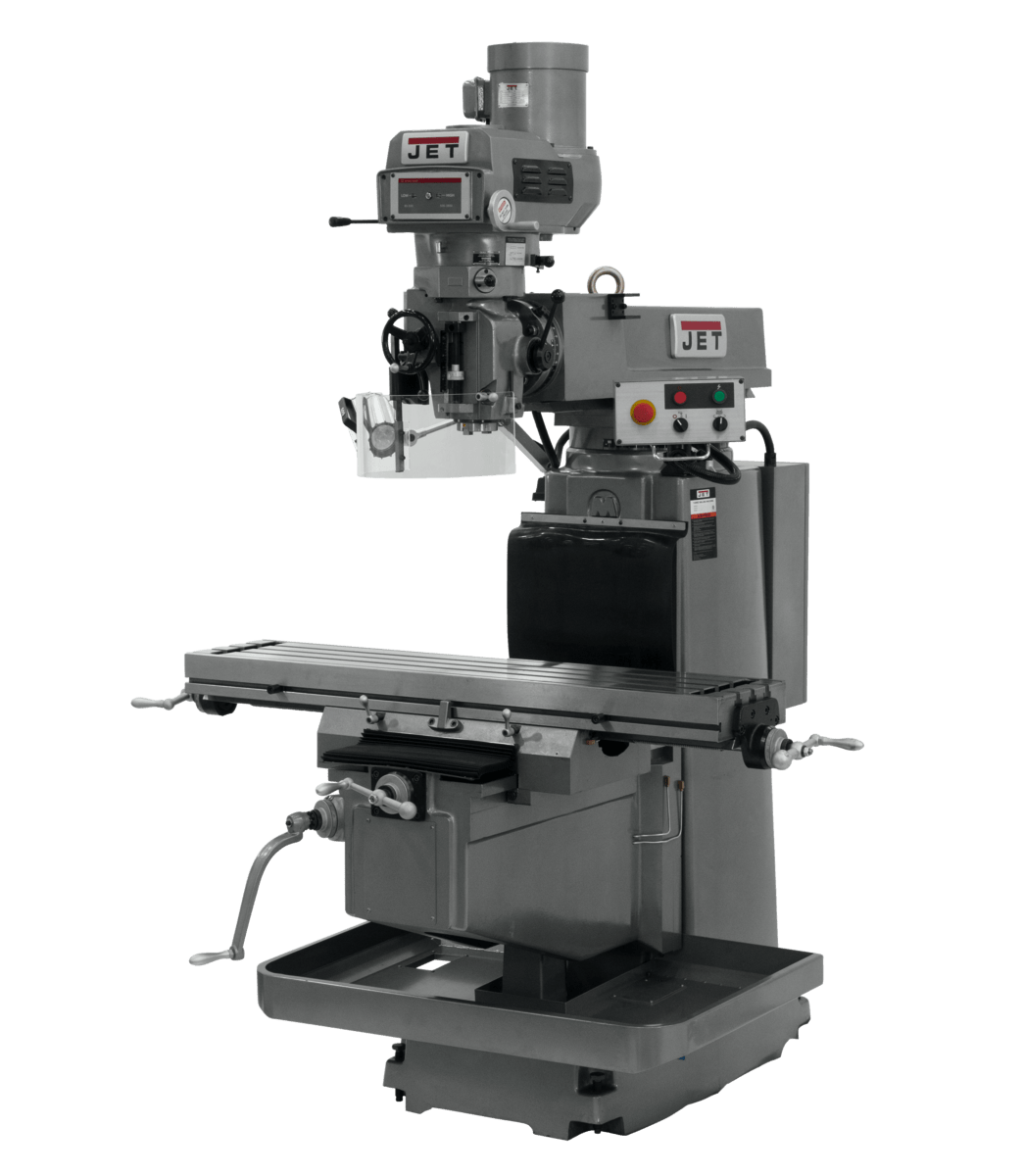 JTM-1254VS with 3-Axis ACU-RITE G-2 MILLPOWER CNC - Jet