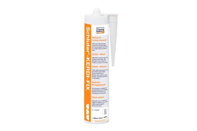 KERDI-FIX Sealing/Bonding – 290ML White - Case of 12 Schluter