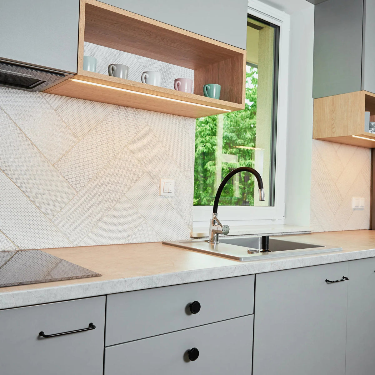 Kitchen & Bathroom Silicone 300 ml (10.1 FL Oz) White - Case of 12 Kraken Bond