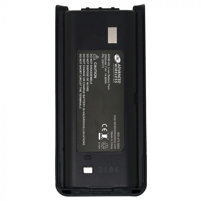 KNB-45L 2,000mAh/7.4V Li-Ion Battery Pack Kenwood Radios