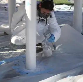 Leakproof Plastic Painter Drop Cloths Trimaco