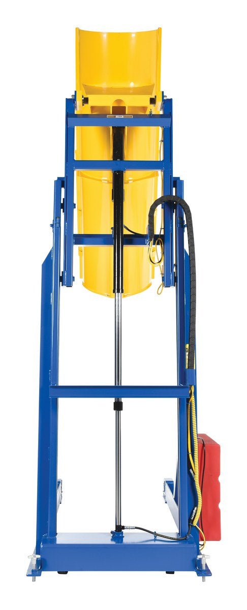 Lift-and-Dump Hydraulic Drum Dumpers Vestil