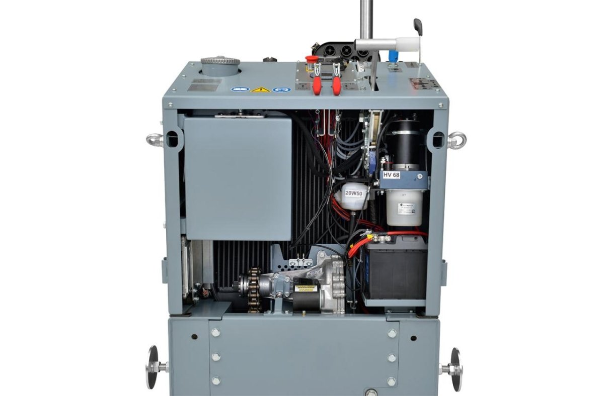 Lissmac Multicut 605 Concrete Walk Behind Saw Lissmac