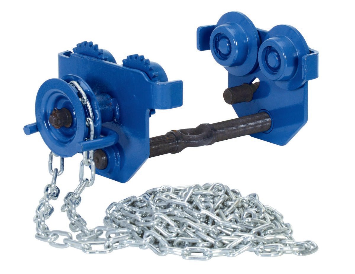 Low Profile Manual Trollies E-MT-1-C Vestil 1000 Geared