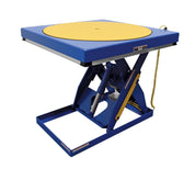 Manual Built-In Carousel for Scissor Tables - Vestil