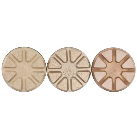 MB Stone 3" Ultra Metal Floor Diamonds MB Stone Care