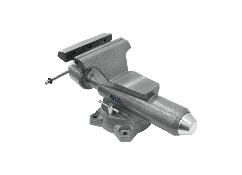 Mechanics Pro Vise 10" Jaw Width, 12" Jaw Opening, 360° Swivel Base Wilton