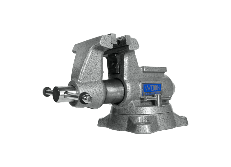 Mechanics Pro Vise 4-1/2" Jaw Width, 4" Jaw Opening, 360° Swivel Base Wilton