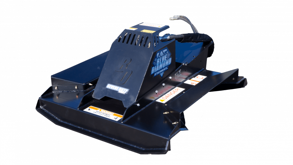 Mini Excavator Brush Cutter – Severe Duty Series 2 Blue Diamond Attachments