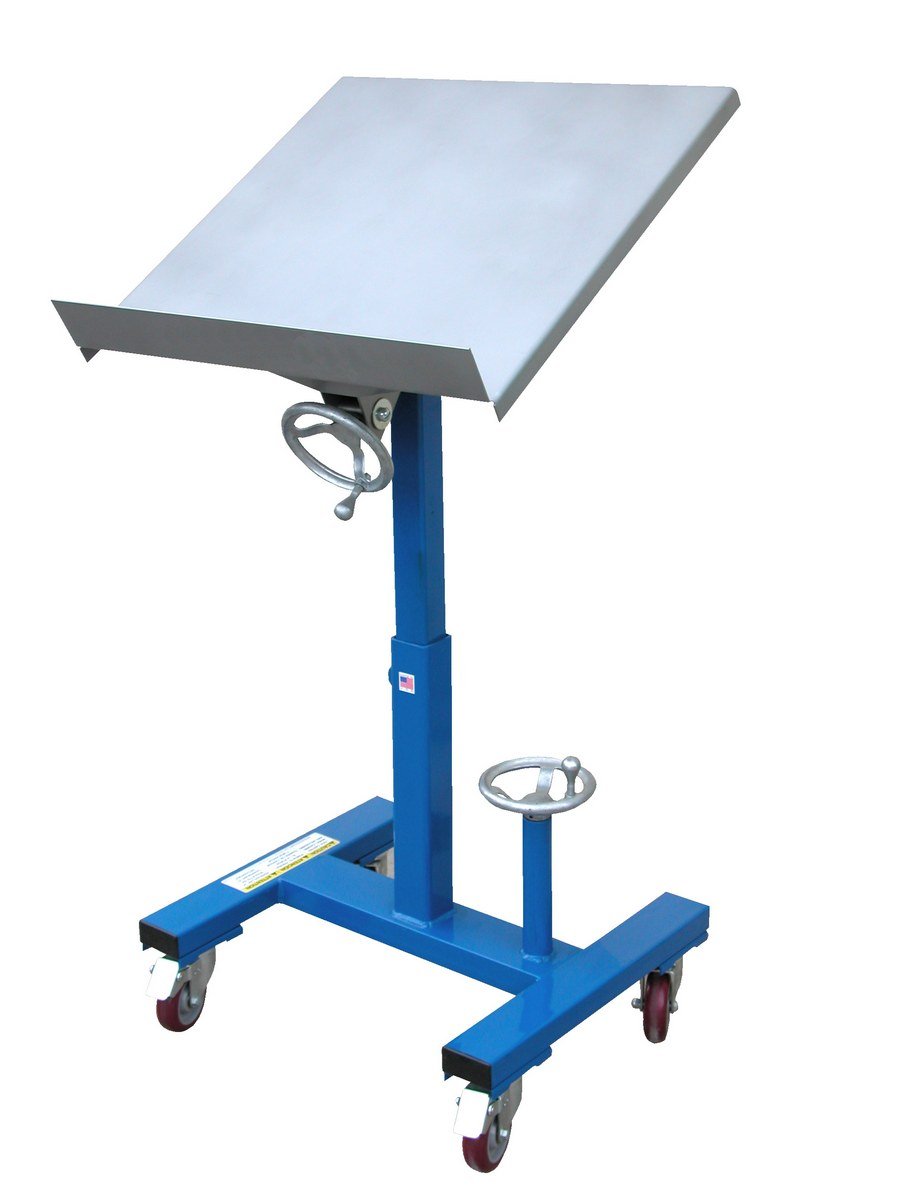 Mobile Tilting Work Tables Vestil