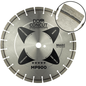 MP900 Wet Refractory Blade DDM Concut