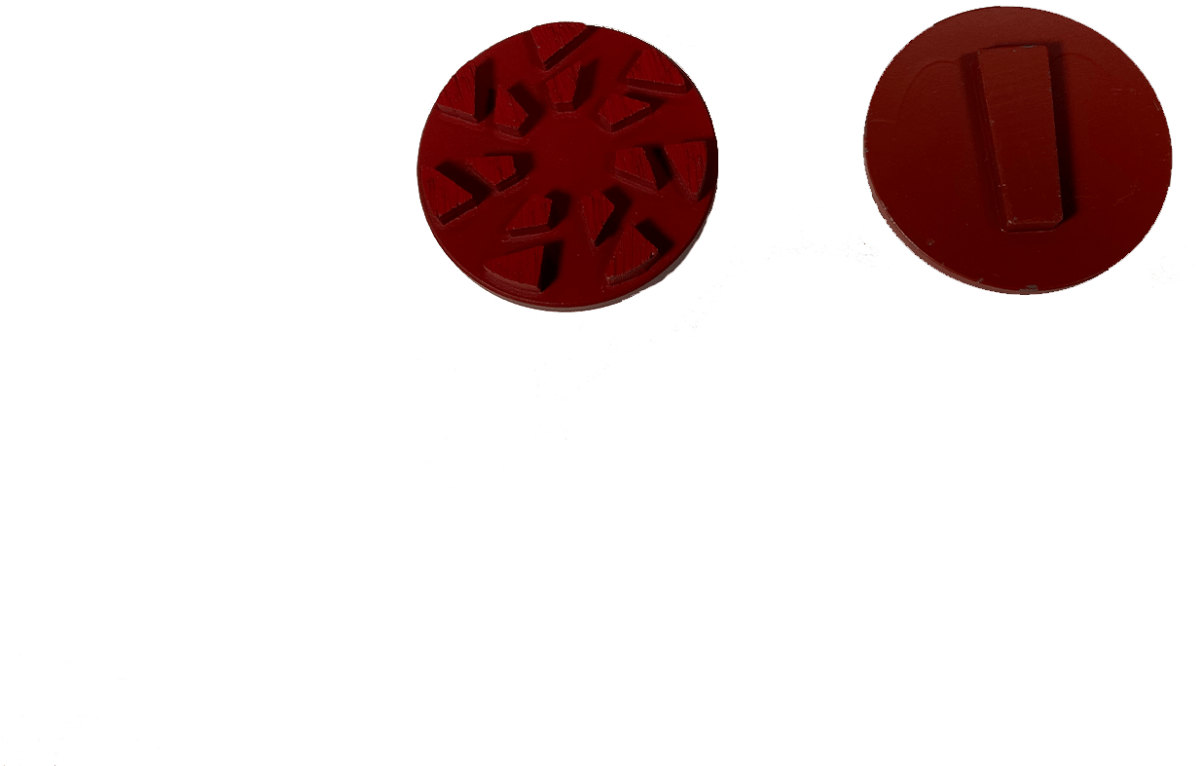 Multi Layered Brazed Trapezoid Grinding Segment VBT-HSCSM-1 Dia Plus Circle Segments - Step 1 (Scanmaskin)