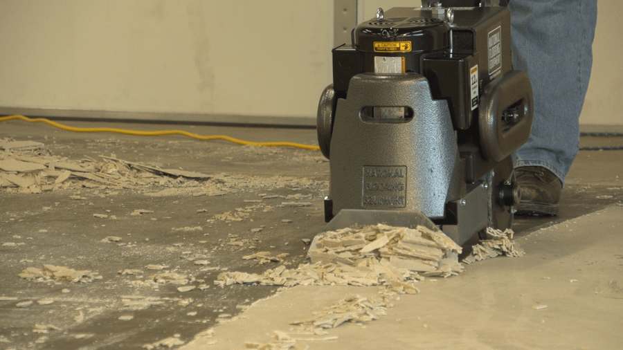 National Equipment 6280 Commander Walk-behind Scraper National Flooring Equipment