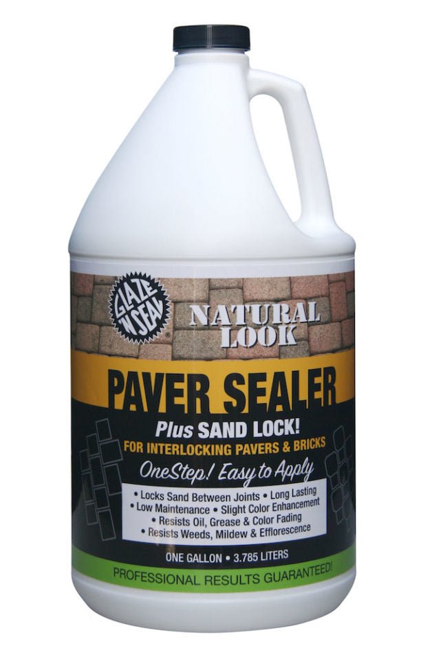Natural Look Paver Sealer - Glaze 'N Seal
