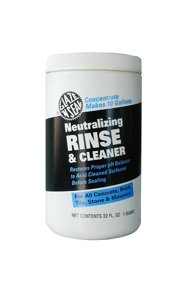 Neutralizing Rinse and Cleaner - Glaze 'N Seal