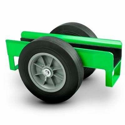 Steel dolly w/ 10" Duraflex Cushion Rubber Caster Nu-Wave Scaffolding Systems