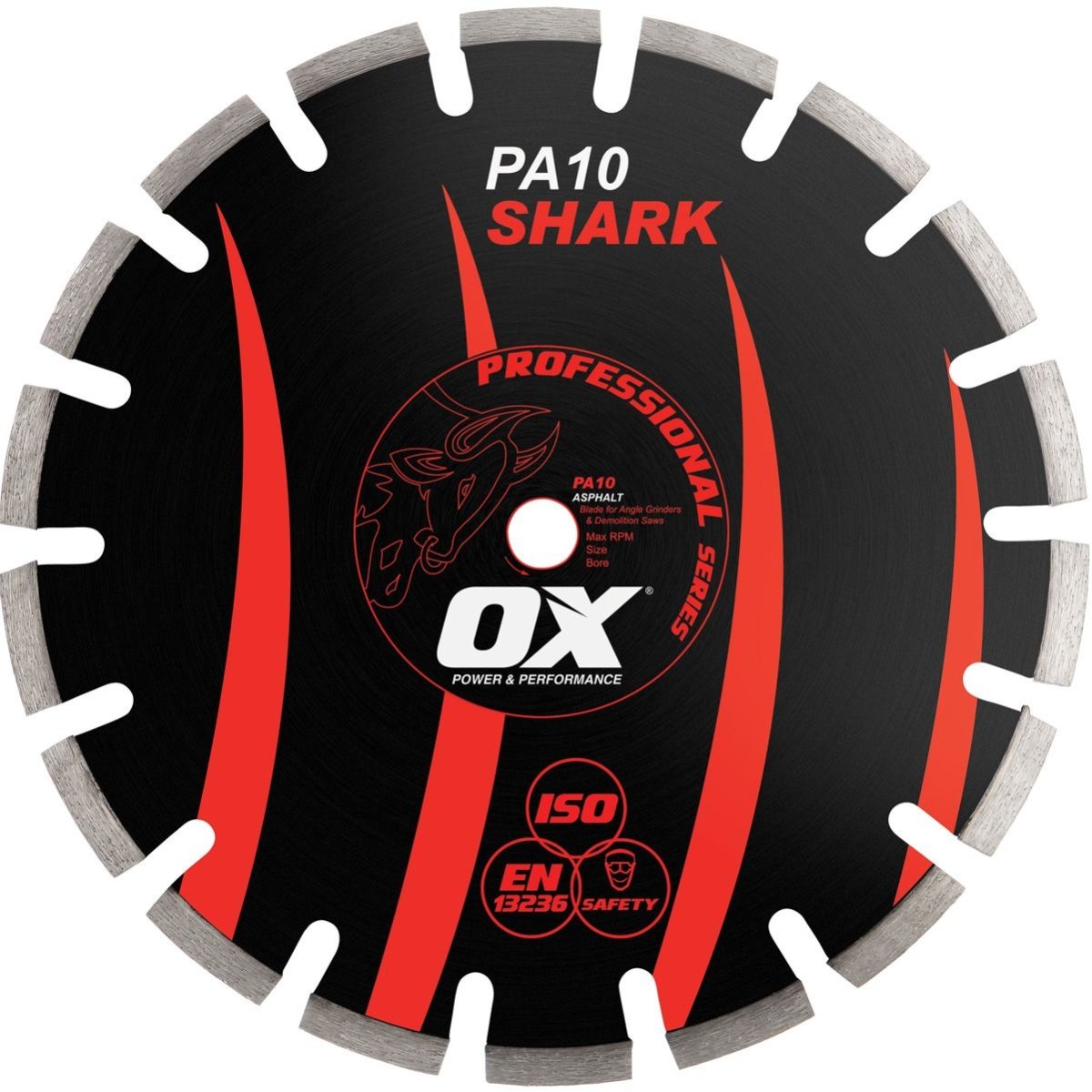 Ox Pro Asphalt Diamond Blade Ox Tools