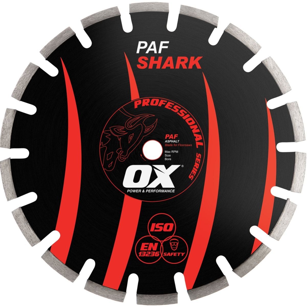 Ox Pro Asphalt Walk Behind Saw Diamond Blade Ox Tools