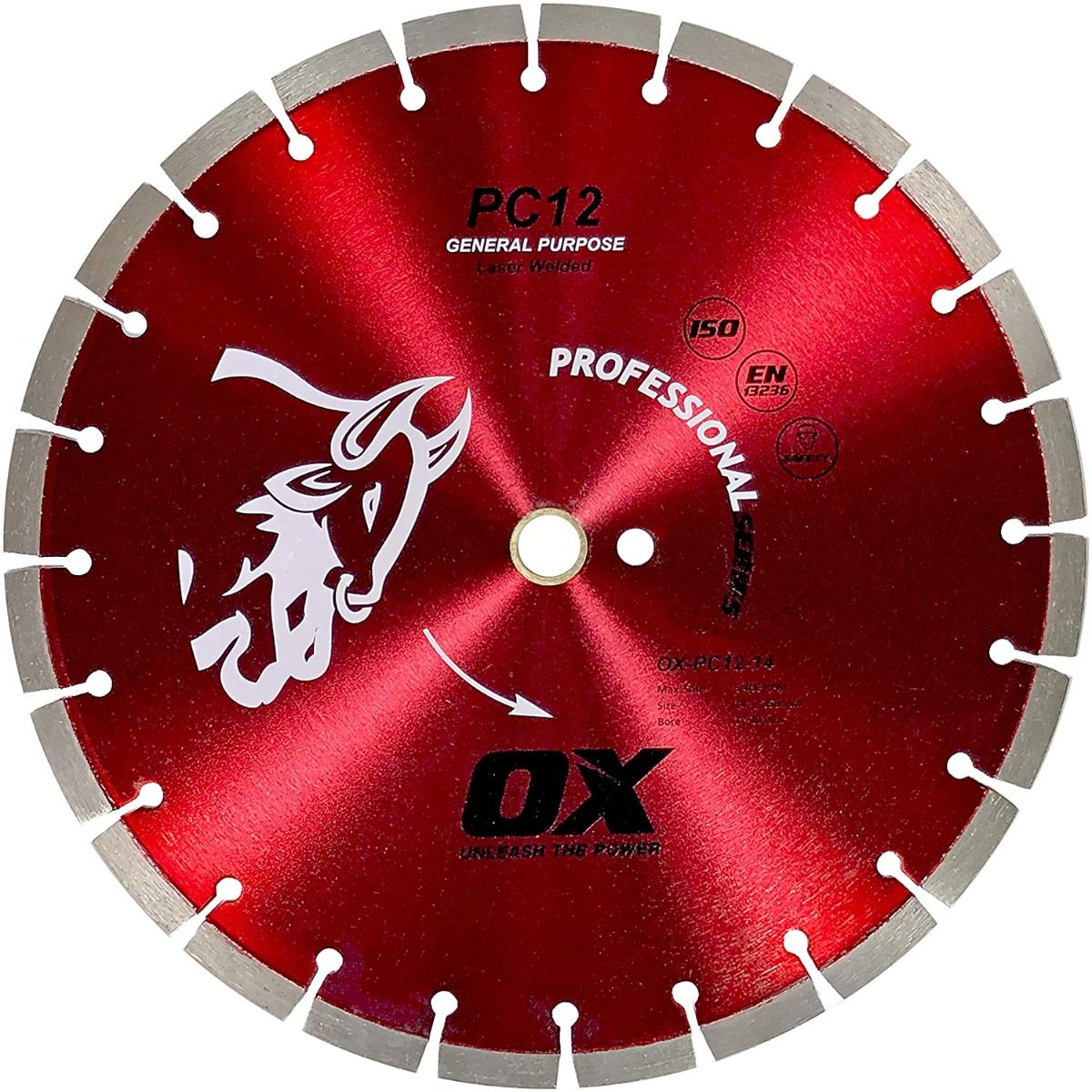 Ox Pro General Purpose Laser Welded Diamond Blade - Ox Tools