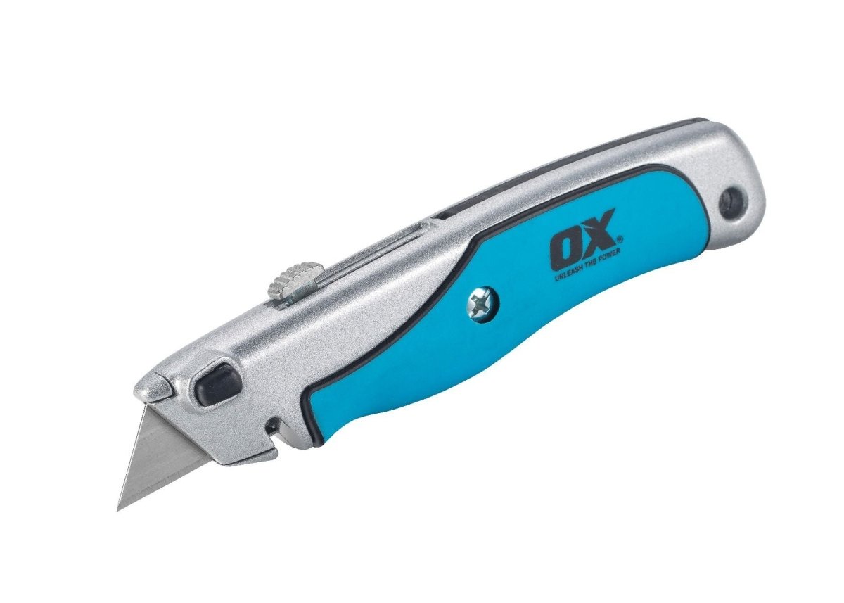 Ox Pro Soft Grip Utility Knife Ox Tools