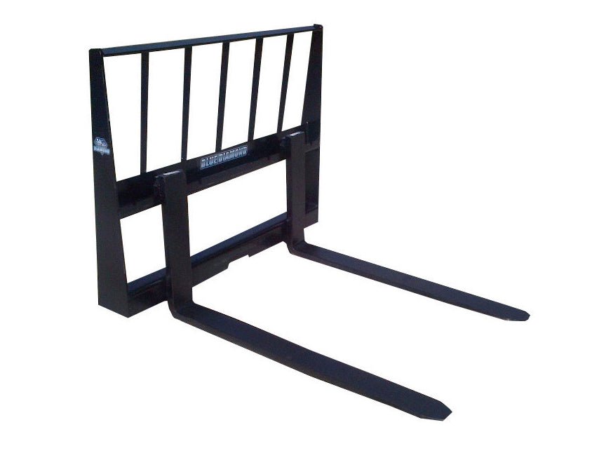 Pallet Forks – 2,000 Lbs. Capacity Standard Duty Blue Diamond Attachments