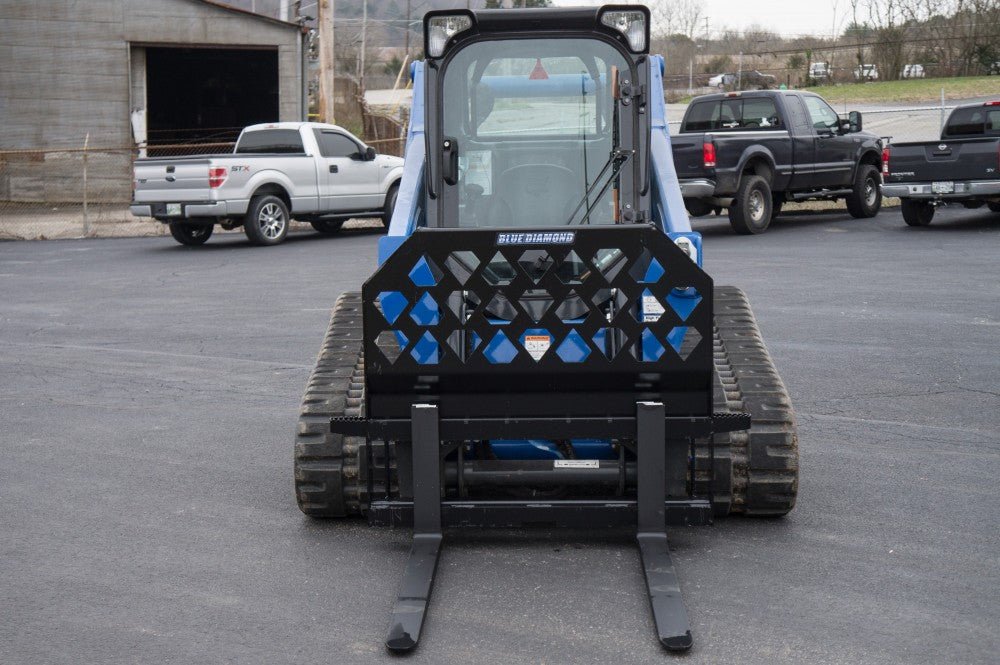 Pallet Forks – 6,000 Lbs. Capacity Extra Large Hd Blue Diamond Attachments