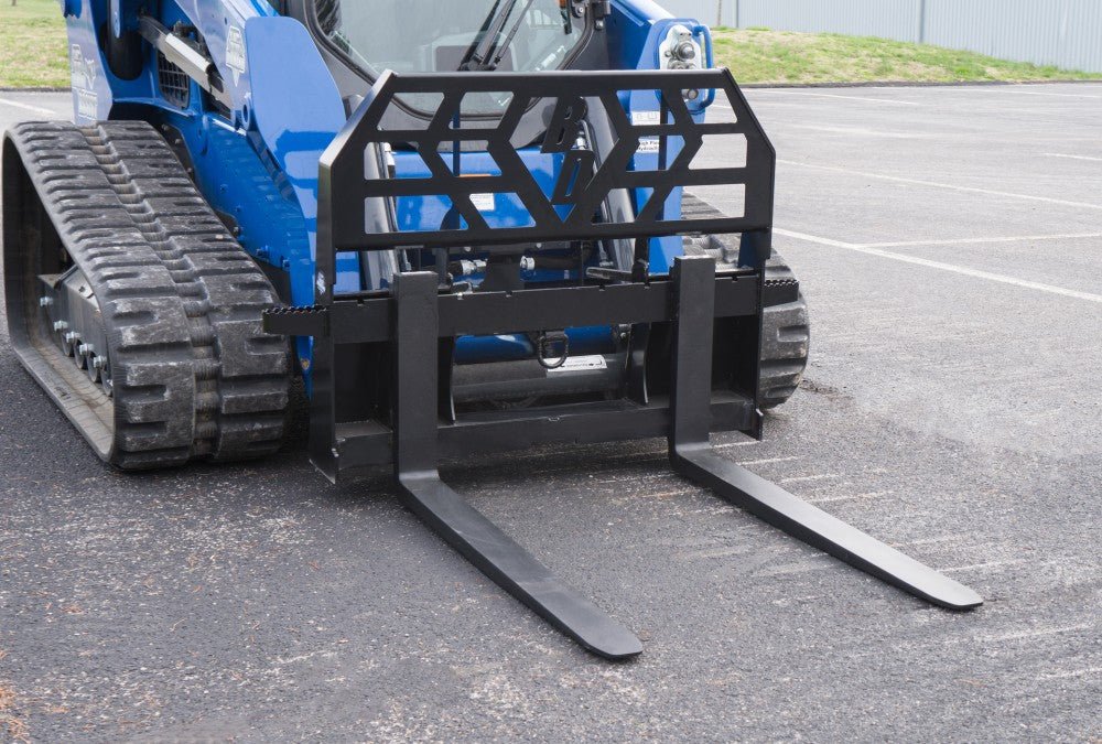 Pallet Forks – 6,000 Lbs. Capacity Tall Frame Hd Blue Diamond Attachments