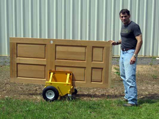 Panel Express, Slab, Glass, Drywall, Door and Plywood Dolly Saw Trax