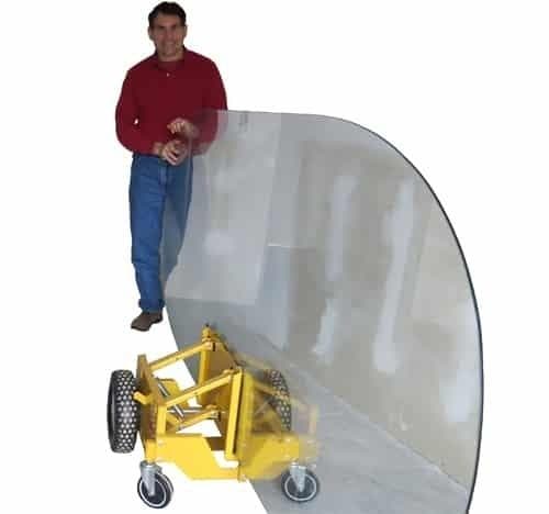 Panel Express, Slab, Glass, Drywall, Door and Plywood Dolly Saw Trax