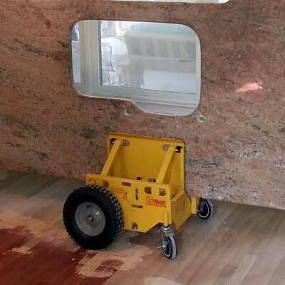 Panel Express, Slab, Glass, Drywall, Door and Plywood Dolly Saw Trax
